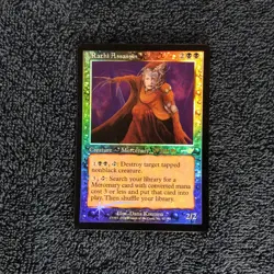 MTG Rathi Assassin Nemesis Prerelease Promo Foil Black Unplayed Near Mint - Image 4