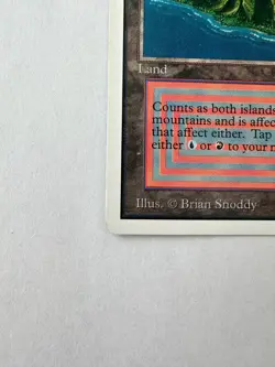 Volcanic Island, Magic the Gathering, Unlimited Edition, Dual Land - Image 4