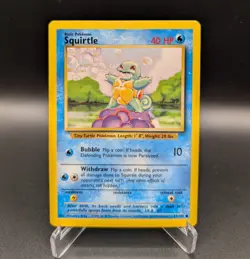 Squirtle - 63/102 - Base Set - LP - Pokemon TCG WOTC - Image 1