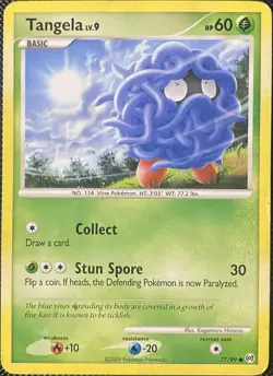 Tangela 77/99 Arceus Regular - Pokemon Card - Image 1