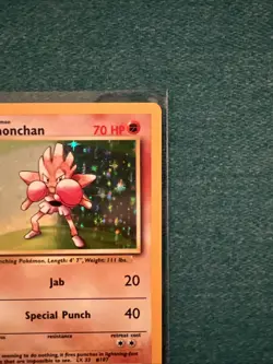Pokemon Hitmonchan Base Set Unlimited 7/102 NM Near Mint - Image 5