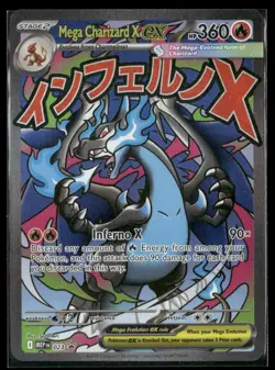 2025 Pokemon MEP En Mega Charizard X Ex Ultra Premium Collection Japanese #023 - Image 1