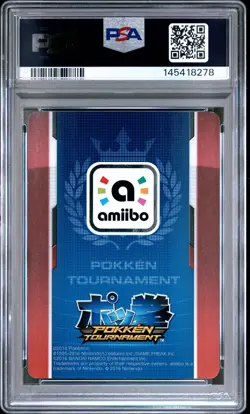 2016 POKEMON PROMO POKKEN TOURNAMENT SHADOW MEWTWO PSA 4 - Image 2