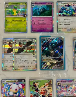 Pokemon TCG Ascended Heroes FULL ART EX HOLO LOT X12 SYLVEON VEKROM CLOBBOPUS - Image 2