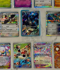 Pokemon TCG Ascended Heroes FULL ART EX HOLO LOT X12 SYLVEON VEKROM CLOBBOPUS - Image 5