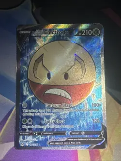 Hisuian Electrode V - 172/196 - Lost Origin Full Art - NM - Pokemon Holo - Image 1