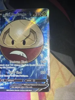 Hisuian Electrode V - 172/196 - Lost Origin Full Art - NM - Pokemon Holo - Image 2