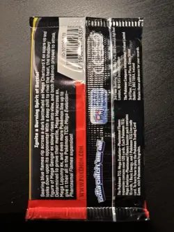 22.7g HEAVY Pokemon TCG: Mega Evo Phantasmal Flames Pack SEALED Gengar Art - Image 3