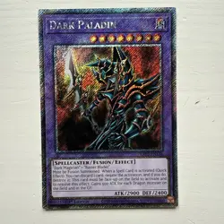 Dark Paladin RA03-EN126 Platinum Secret Rare 1st Ed - Image 1