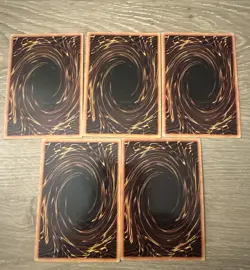 Yugioh Exodia the Forbidden One Complete Set Secret Rare pg-61 - 65 Japanese - Image 2