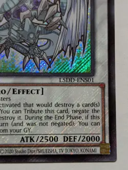 Yu-Gi-Oh! TCG Stardust Dragon /Effect 1st Ed Holo L5DD-ENS01 - Image 2