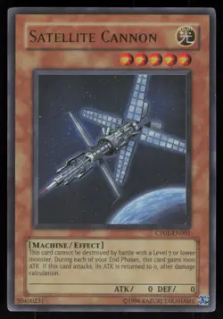 Satellite Cannon CP01-EN001 Ultra Rare Yu-Gi-Oh - Image 1