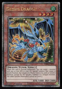 Debris Dragon (Quarter Century Secret Rare) RA03-EN214 Yu-Gi-Oh - Image 1