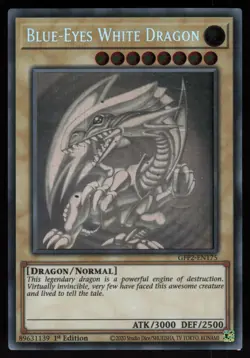 Blue-Eyes White Dragon (Ghost Rare) GFP2-EN175 Ghost Rare 1st Edition Yu-Gi-Oh - Image 1