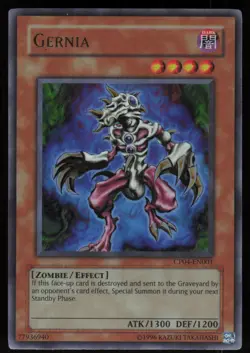 Gernia CP04-EN001 Ultra Rare Yu-Gi-Oh - Image 1