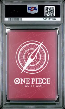 2025 ONE PIECE PROMOS PSA MAGAZINE EXCLUSIVE #001 SHANKS PSA 10 - Image 2