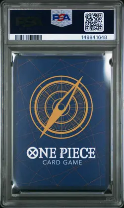 2025 ONE PIECE PRB02-THE BEST- VOL.2 SPECIAL ALTERNATE ART REBECCA PSA 10 - Image 2