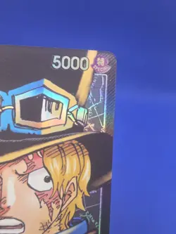 One Piece Awakening of the New Era Sabo OP05-001 Alternate Art Parallel Leader - Image 4