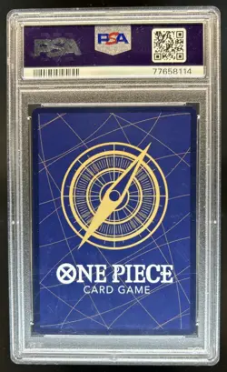 2022 One Piece Romance Dawn JP Shanks Manga Art SSP #OP01-120 PSA 10 - Image 2