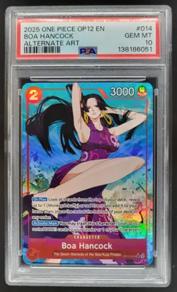 2025 One Piece Legacy of the Master Boa Hancock Alternate Art PSA 10 KH6 - Image 1