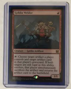 Goblin Welder Duel Decks: Elves vs. Inventors Foil Card 35/76 MTG NM - Image 1