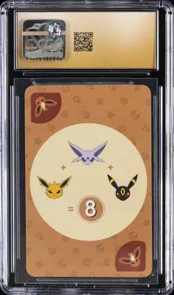 2019 POKEMON PLAYING CARDS KOREAN POINT SALAD EEVEE FLAREON CGC 10 PRISTINE - Image 2
