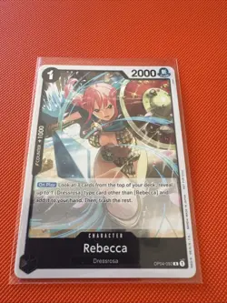 Rebecca (Tournament Pack 2025 Vol. 2) OP04-092 One Piece Promotion Cards Regular - Image 1