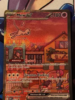 Mew ex 053 Scarlet & Violet 151 Black Star Promo Cards Holo Excellent Shape - Image 1