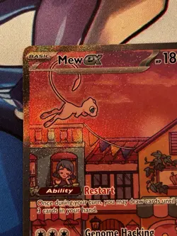 Mew ex 053 Scarlet & Violet 151 Black Star Promo Cards Holo Excellent Shape - Image 5