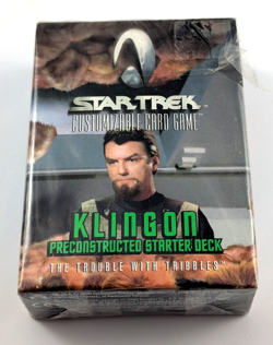 Star Trek CCG The Trouble With Tribbles KLINGON Starter Deck 2000 (60 Cards) - Image 3