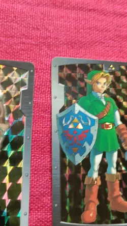 Legend Of Zelda Ocarina Of Time Cards 1999 Japan Holo NM 2 - Image 2