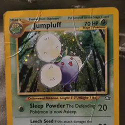 Pokemon Jumpluff 7/111 Neo Genesis Holo Rare Stage 2 70HP Unlimited English Card - Image 1