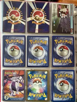 Vintage Pokemon Card Collection - No Binder Lot 5 Pages - Holo - Modern LP/NM - Image 2