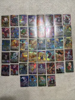 Dragon Ball Z Super Card Game TCG CCG Lot Of 42 Zenkai 4 Wild Resurgence - Mint - Image 1