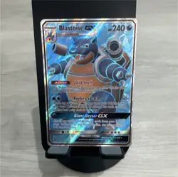 Pokemon Blastoise GX SM189 Promo Holo Unbroken Bonds 240HP Card English - Image 1