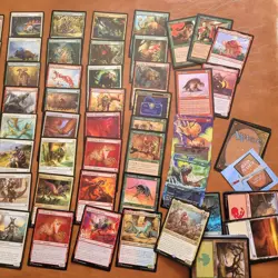 Gishath's Mythic Rare Fun ***DINOSAURS*** Tribal COMMANDER DECK MTG 100 Cards - Image 2