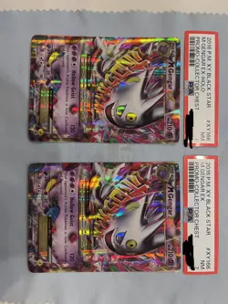 Pokemon TCG M Gengar EX Black Star Promo Card XY166 NM - Image 1