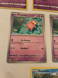 Lot Of 6 Slowpoke Pokemon Cards - Image 3