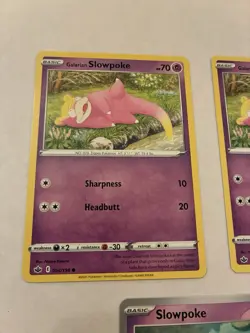 Lot Of 6 Slowpoke Pokemon Cards - Image 4