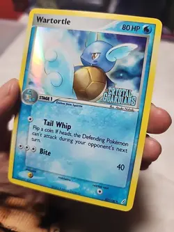 Pokemon Card Wartortle EX Crystal Guardians Reverse Holo Stamped MP - Image 2