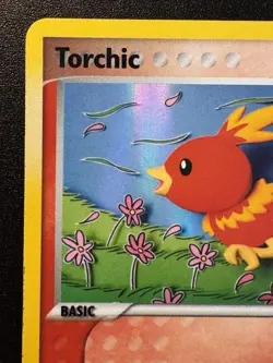 Torchic 65/100 EX Crystal Guardians Pokemon Card Reverse Holo Foil Rare LP - Image 3