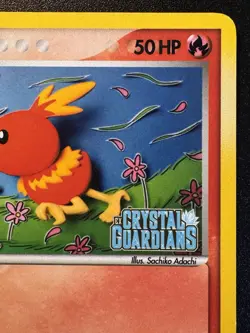 Torchic 65/100 EX Crystal Guardians Pokemon Card Reverse Holo Foil Rare LP - Image 4