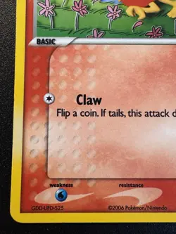 Torchic 65/100 EX Crystal Guardians Pokemon Card Reverse Holo Foil Rare LP - Image 5
