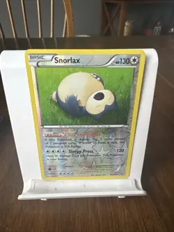 Pokemon TCG Card 2014 XY Flashfire - Snorlax 80/106 Reverse Holo - Image 1