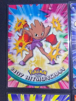 Slowbro, Hitmonchan, Hypno, Electrode Topps Blue Label 4 Cards Pokemon Non Holo - Image 3