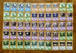 Pokemon NEO DISCOVERY 2001 WOTC Cards-Unlimited NM-Lot of 276/75 - Image 4