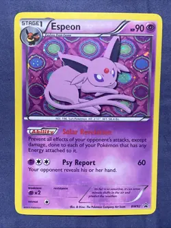 Pokemon TCG Espeon Black Star Promos BW92 Holo Card 2013 - LP - Image 1