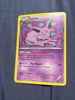 Pokemon TCG Espeon Black Star Promos BW92 Holo Card 2013 - LP - Image 2