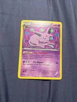 Pokemon TCG Espeon Black Star Promos BW92 Holo Card 2013 - LP - Image 3