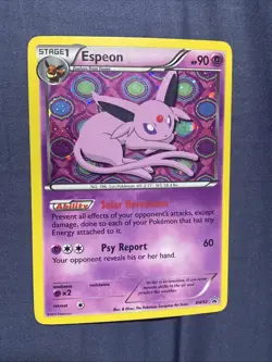 Pokemon TCG Espeon Black Star Promos BW92 Holo Card 2013 - LP - Image 5